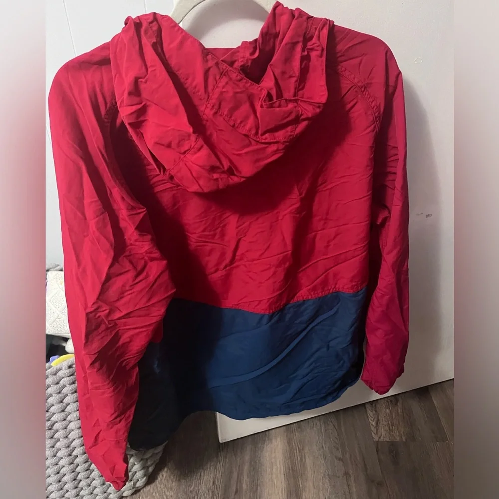 L.L. Bean Red and Blue Women's Jacket - Picture 3 of 3